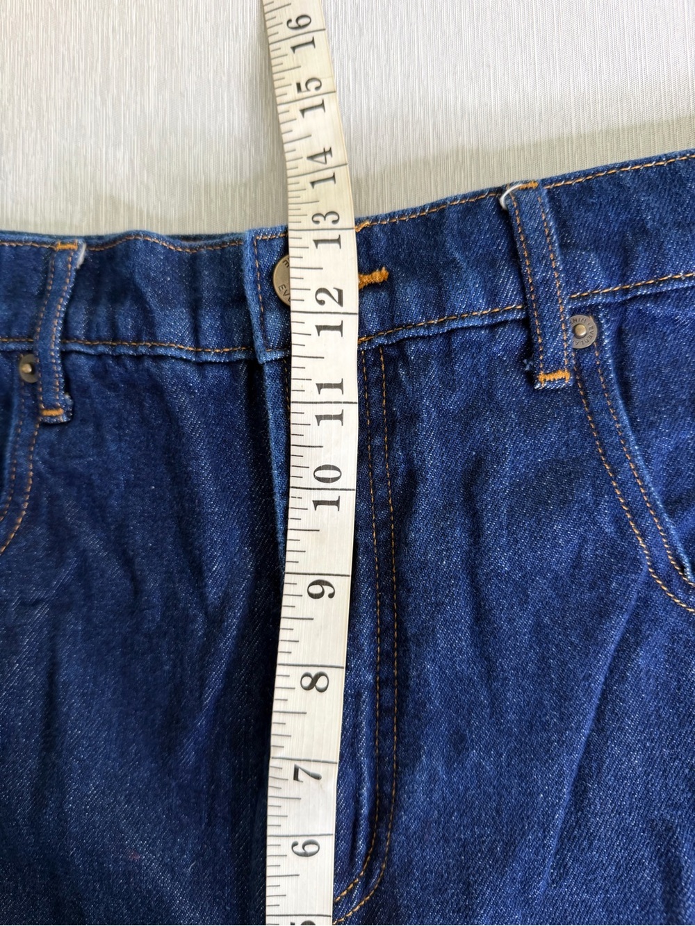 Everlane The Way-High Utility Jean Blue Size 31R Barrel Cargo NWOT - Picture 10 of 16